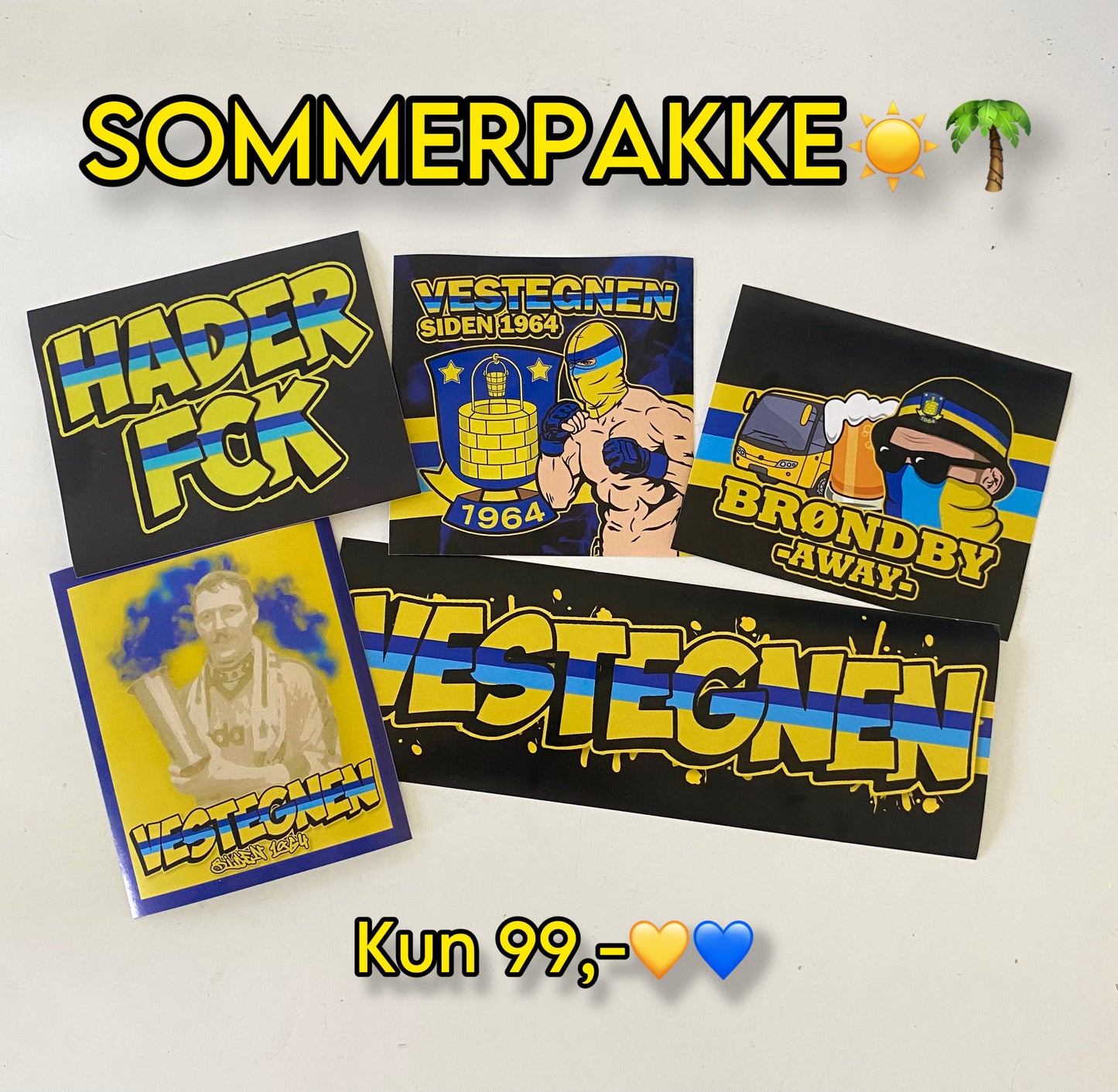 Sommerpakke 125 stk