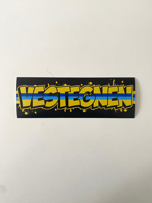 Vestegnen Graffiti Sticker 50 stk