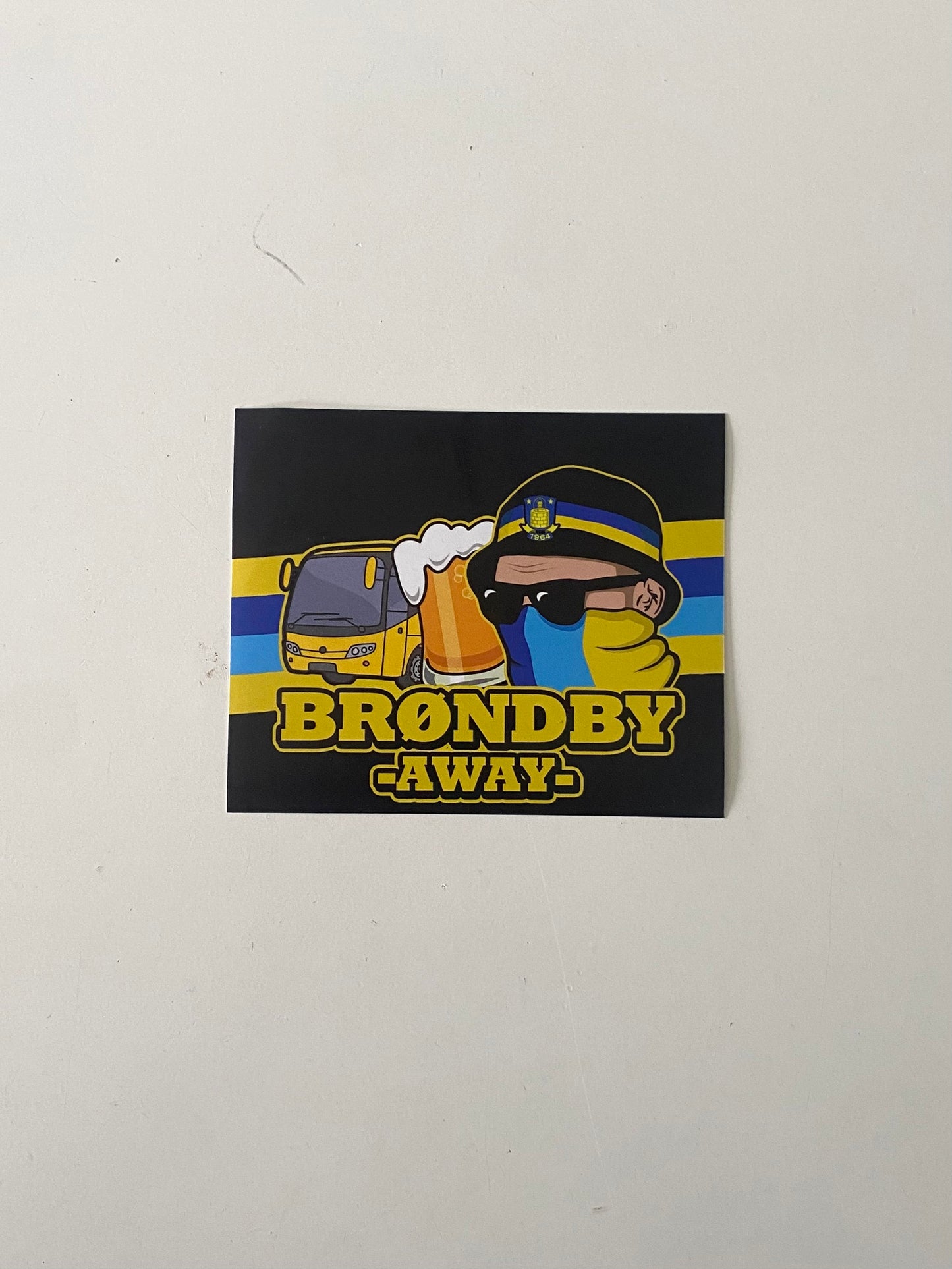 Brøndby Away Sticker 50 stk