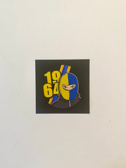 Maskeret 1964 Sticker 50 stk
