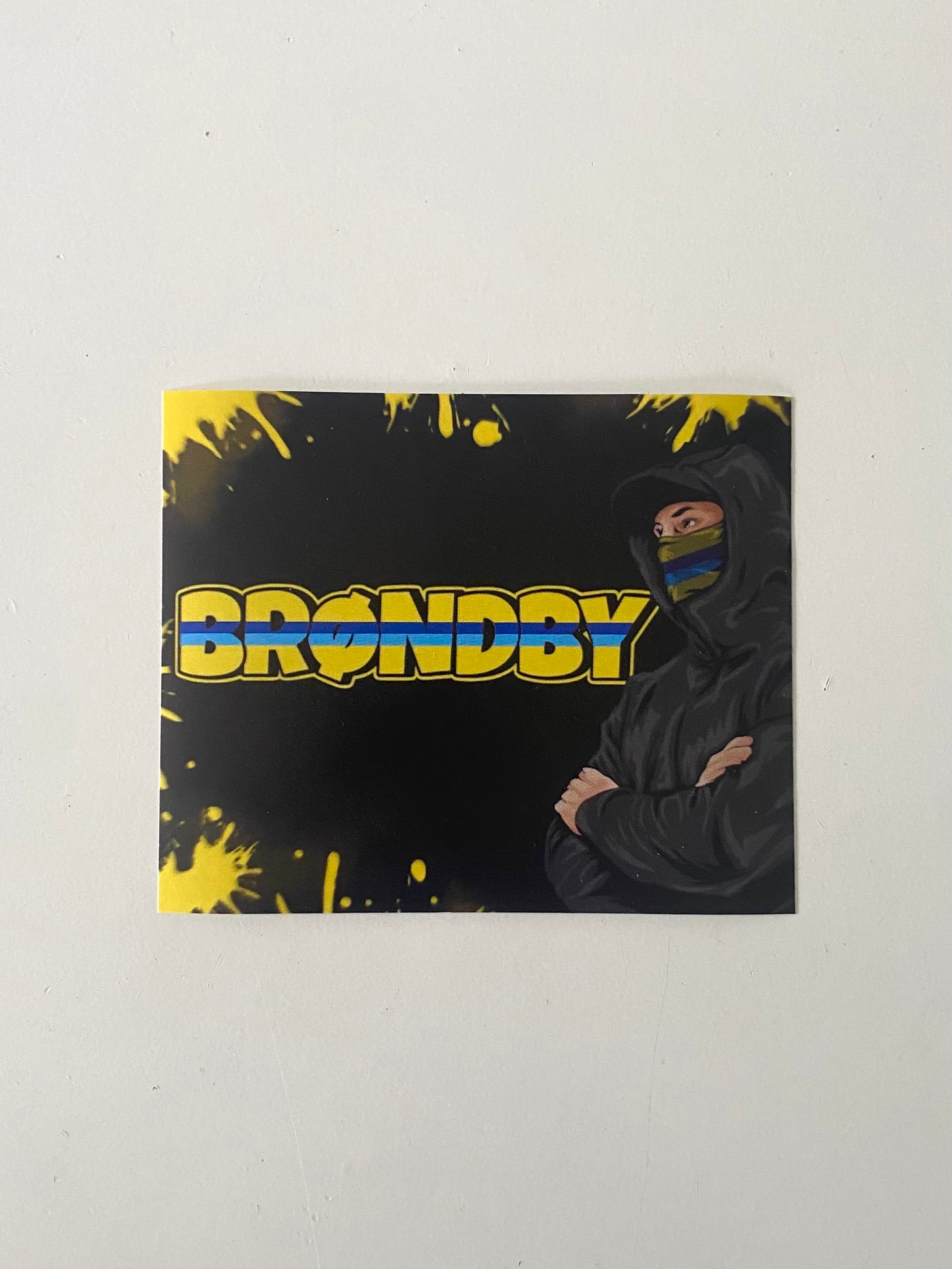 Brøndby Graffiti Sticker 50 stk