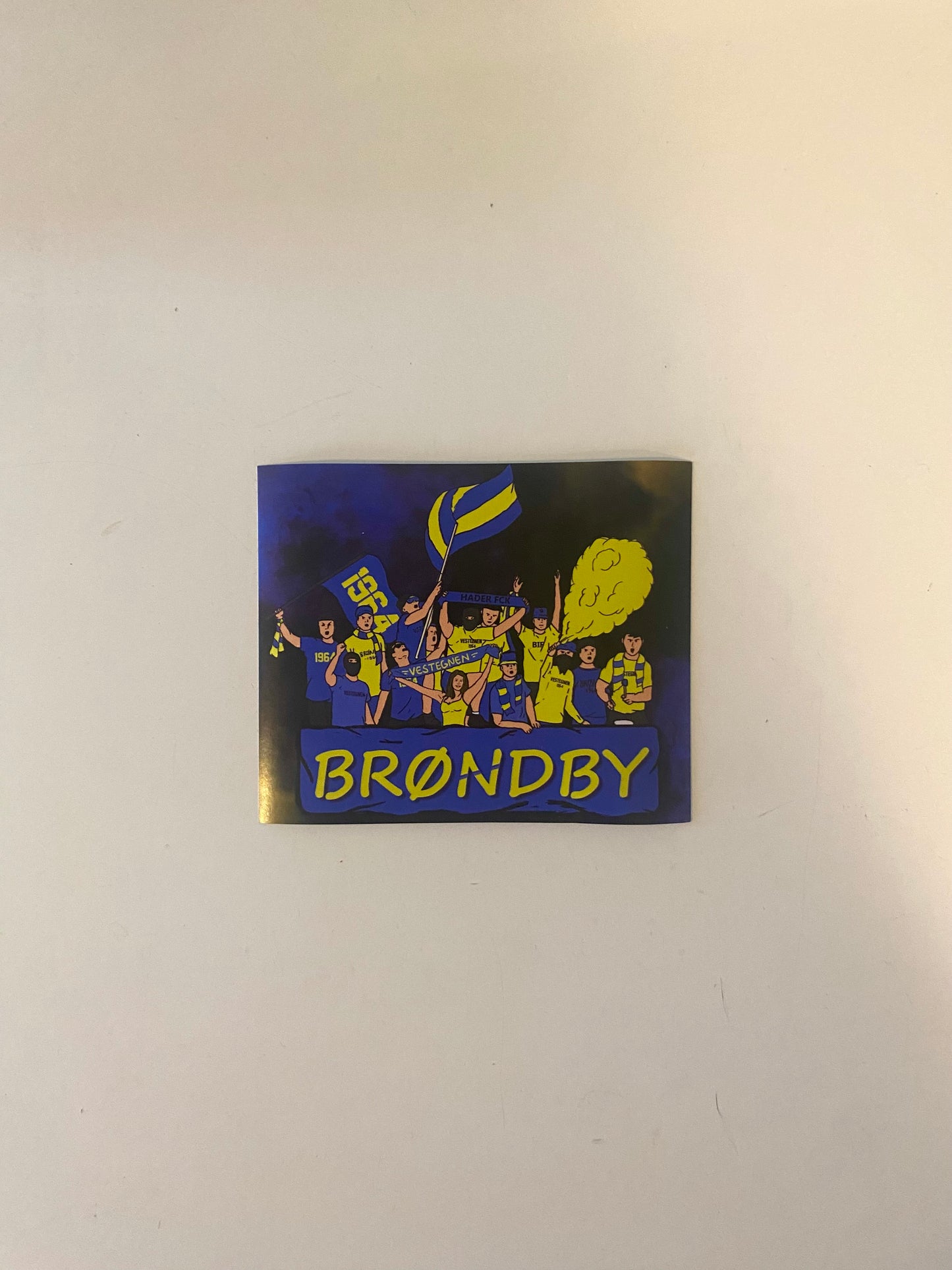 Brøndby Fans Sticker 50 stk