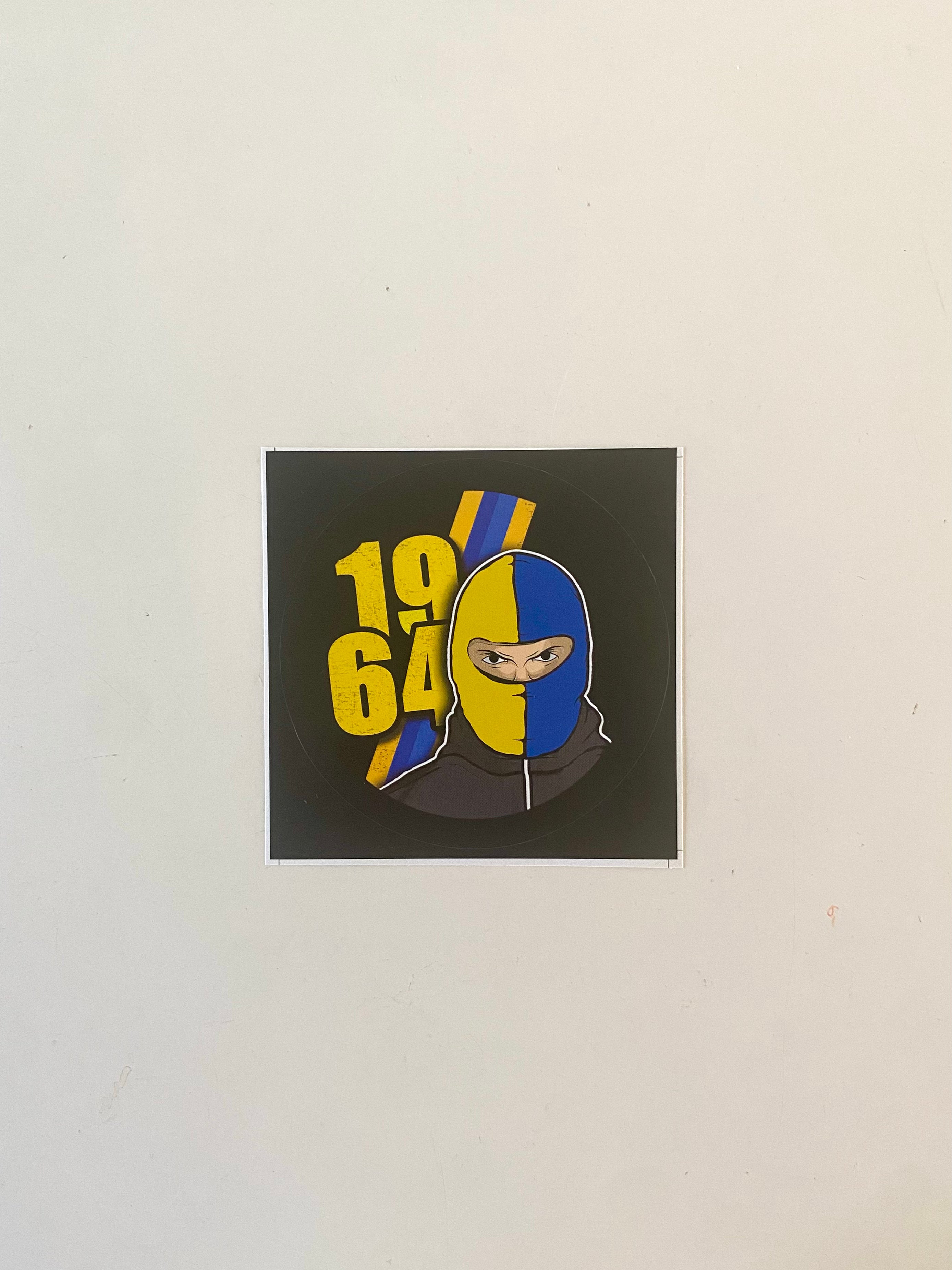 Maskeret 1964 Sticker 50 stk