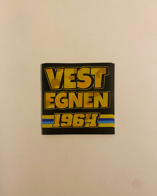 Vestegnen 1964 Sticker 50 stk