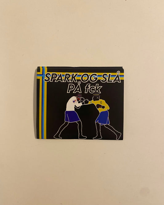 Spark og slå på fck Sticker 50 stk