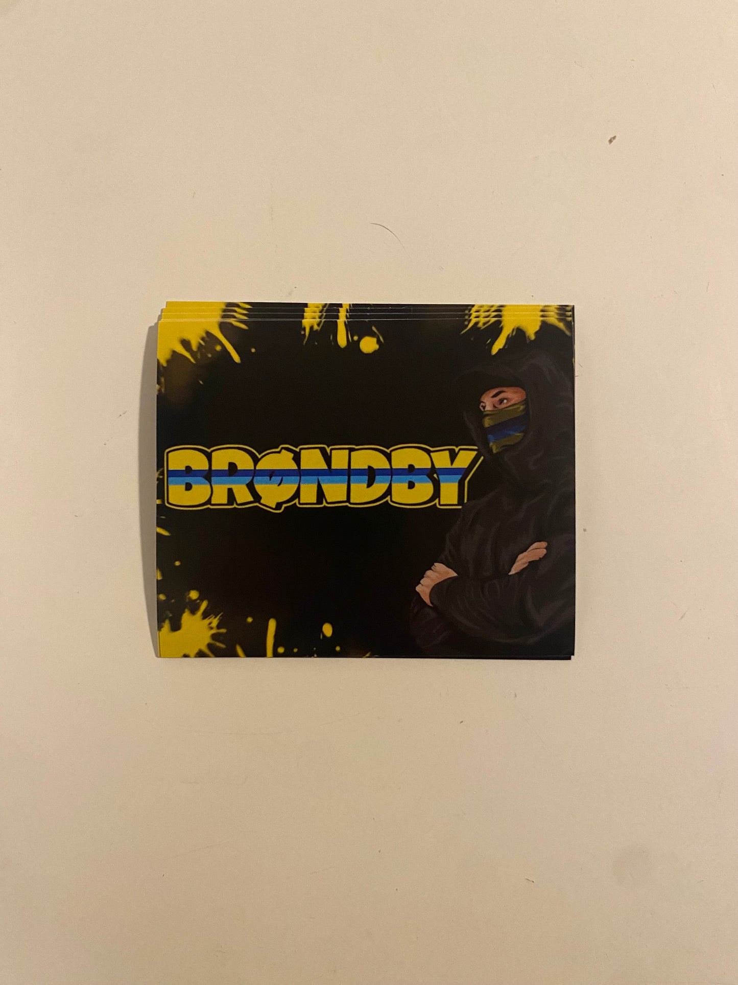 Brøndby Graffiti Sticker 50 stk