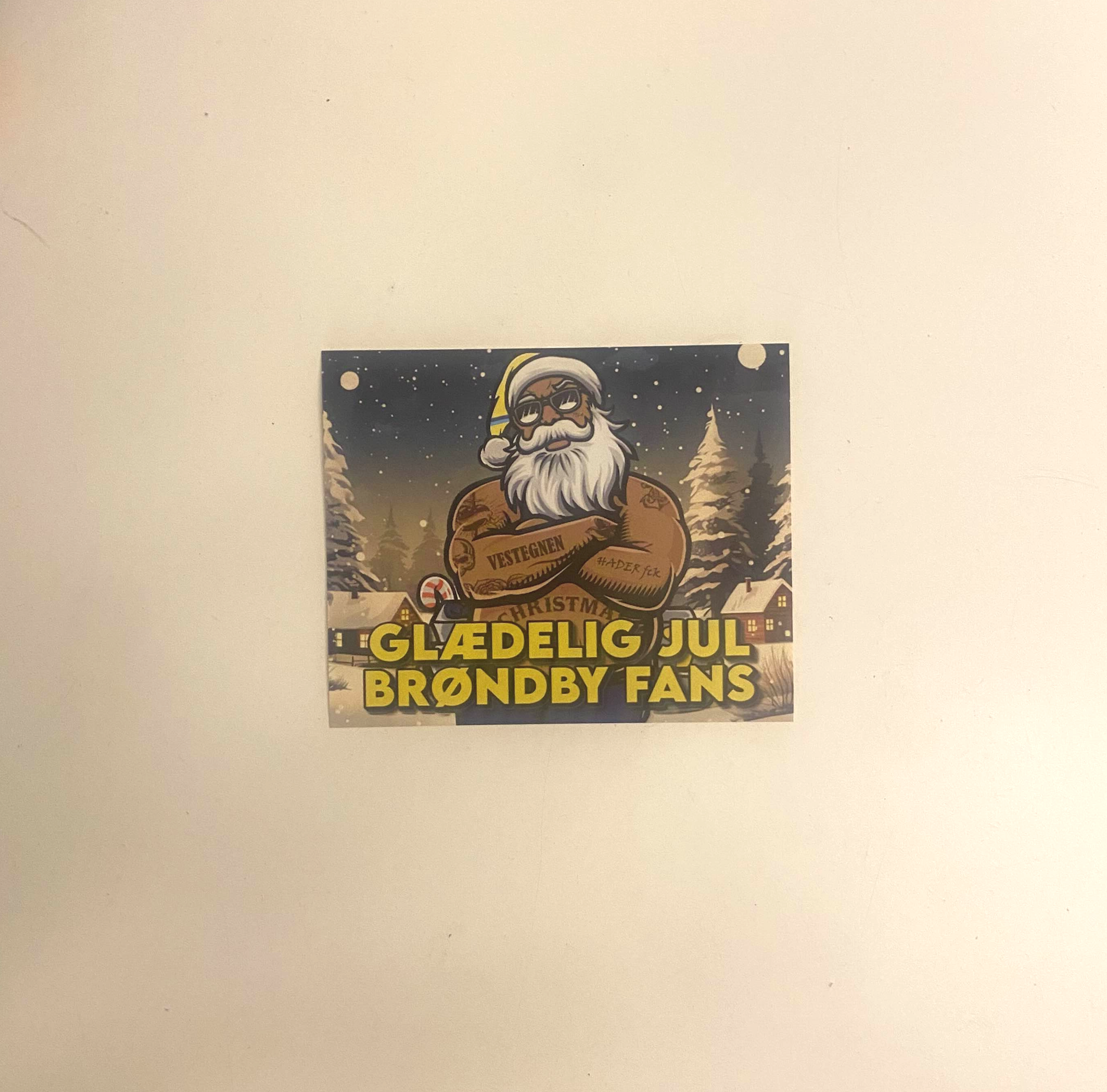 Glædelig Jul Sticker 50 stk